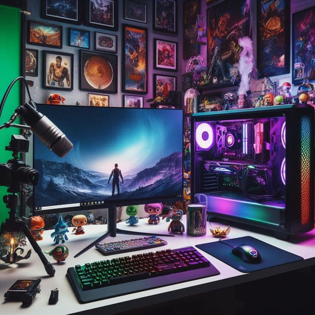 gaming setup